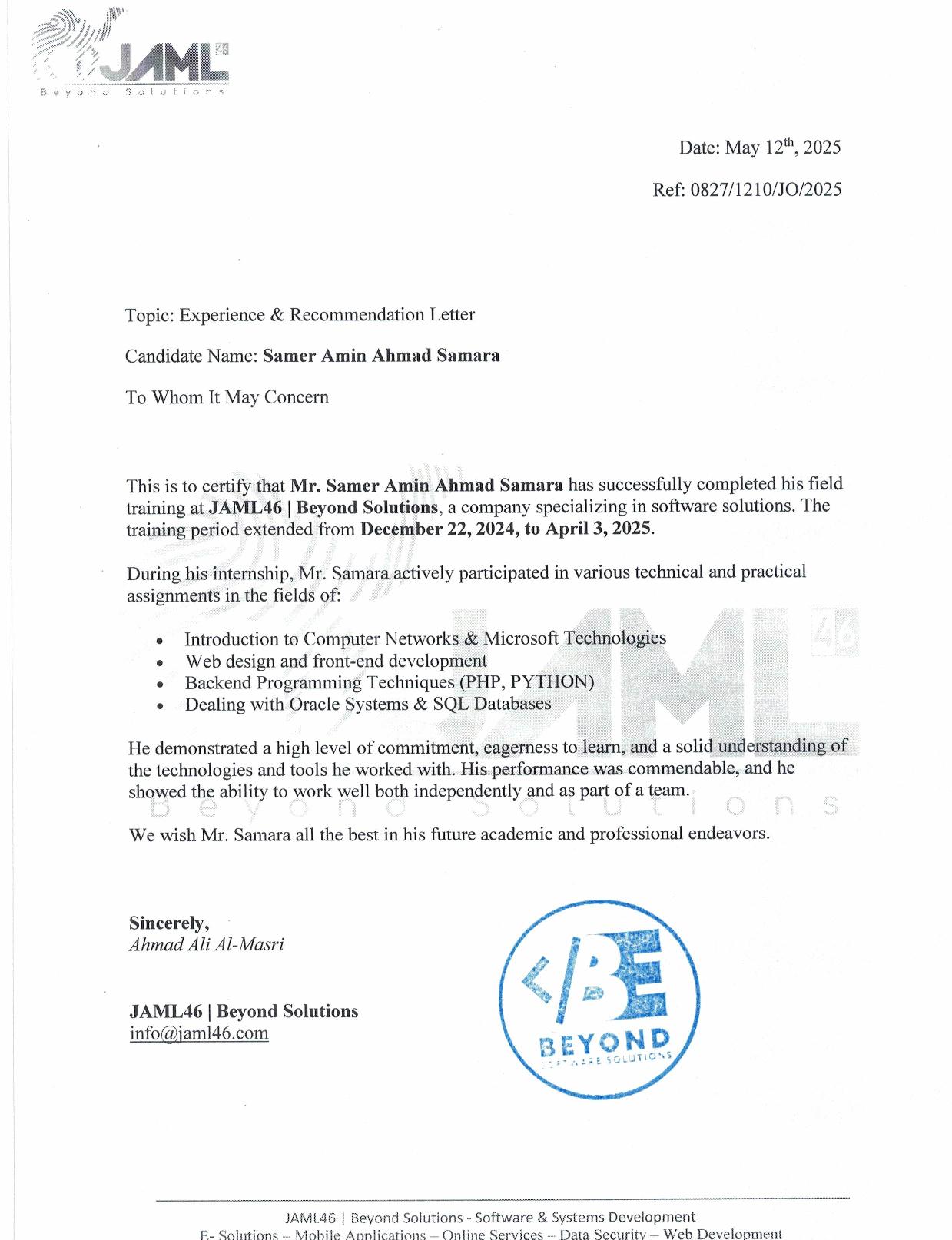 Certificate 8